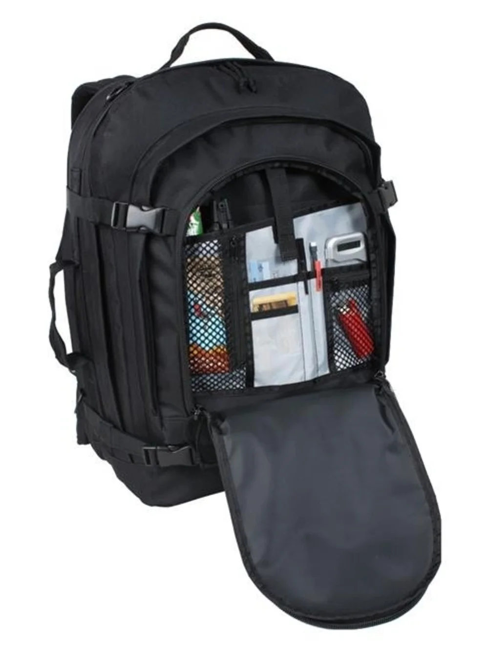 Tactical Black Men's Backpack - Durable Everyday Carry